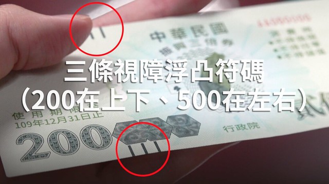 辨識三倍券真偽2