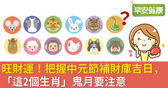 旺財運！把握中元節補財庫吉日，「這2個生肖」鬼月要注意